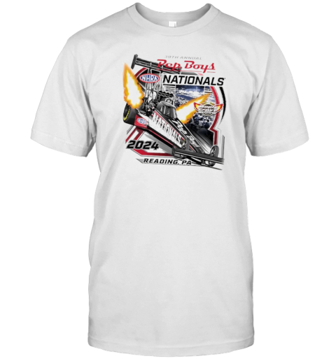 Pep Boys NHRA Nationals 2024 Reading Pa 39Th Annual T-Shirt