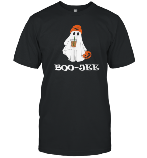 Spooky Cute Ghost Halloween Outfit Boujee Boo Jee T-Shirt