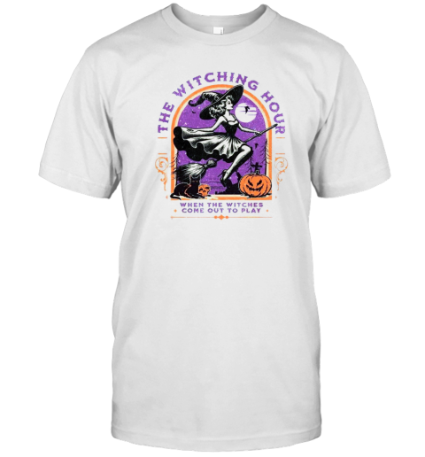 The Witching Hour , Witchy Stuff Witchcraft Supplies Witchcore Magic Potions T-Shirt