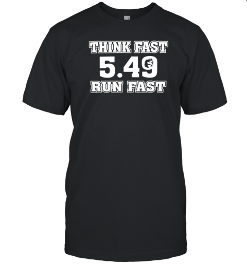 Think Fast Run Fast 5.49 Chad Powers Eli Manning Penn State Football T-Shirt