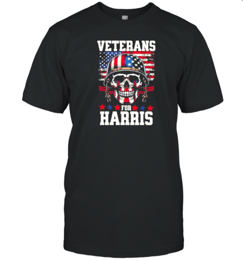 Veterans For Kamala Flag 2024 T-Shirt