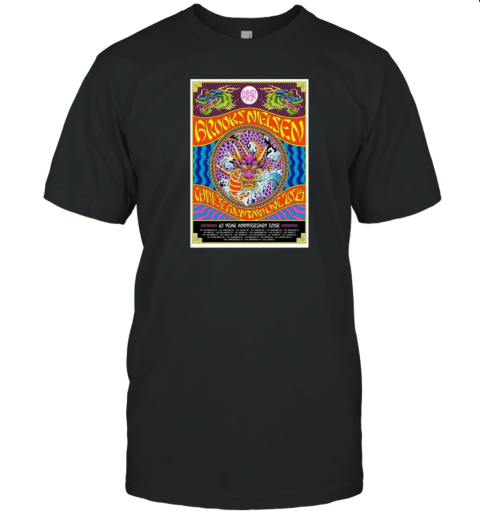 Brooks Nielsen 10 Years Anniversary Tour 2024 Poster T-Shirt