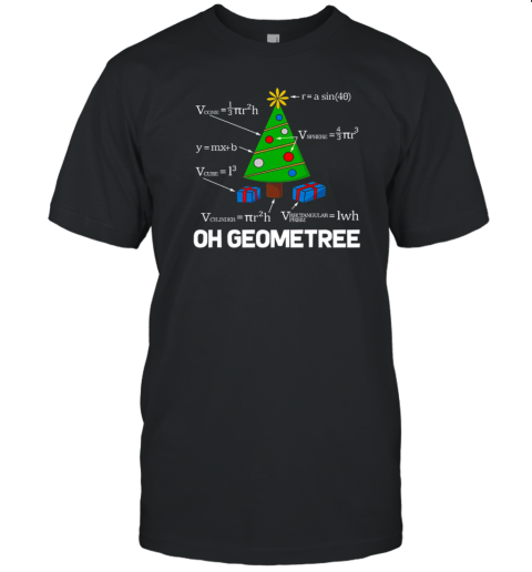 Christmas Oh Geometree T-Shirt