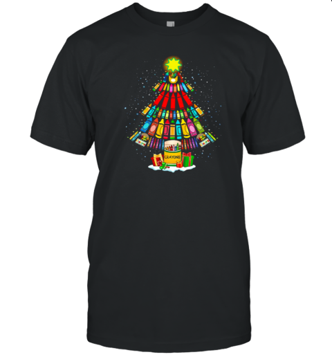 Come And Paint A Christmas Tree With Me Teacher T-Shirt