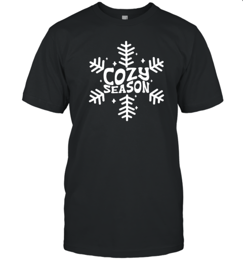 Cozy Season Snowflake Teacher T-Shirt