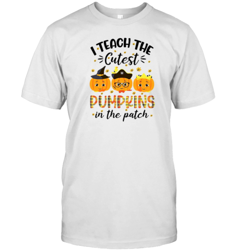 I Teach The Cutest Pumpkins In The Patch Pirate Pumpkins T- Classic Men's T-shirt