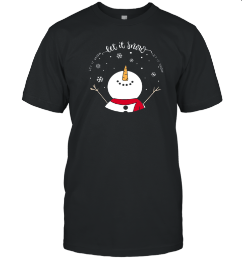 Let It Snow Teacher T-Shirt