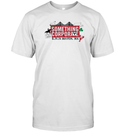 Something Corporate Boston MA 2024 T-Shirt