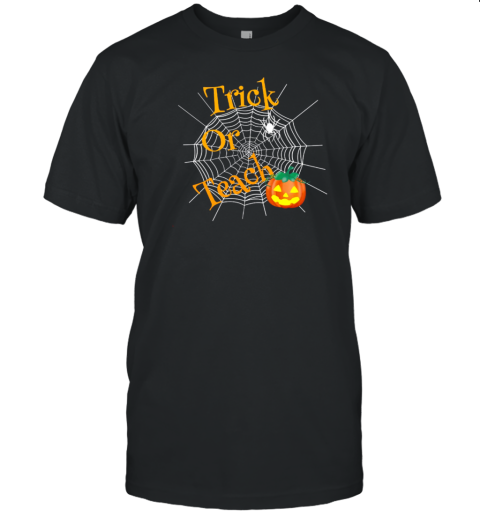 Trick Or Teach Spider Web T-Shirt