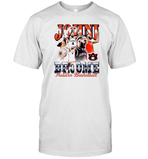 Auburn Tigers Johni Broome Graphic T-Shirt