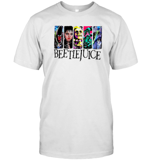 Beetlejuice Halloween Horror Friends T-Shirt