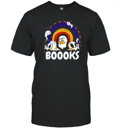 Booook Ghost Reading T-Shirt