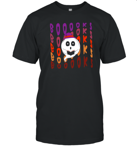 Booooks Reading Halloween T-Shirt