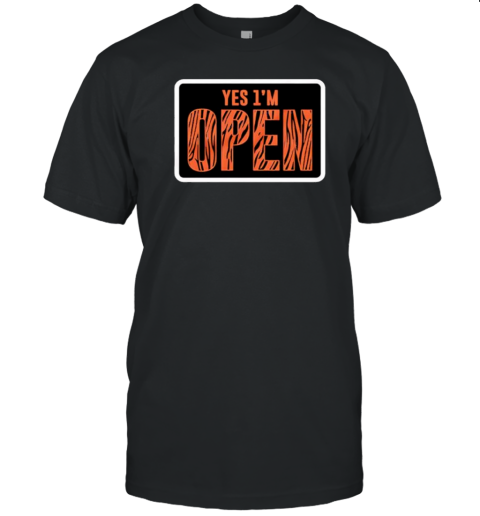 Chicago Bear Yes 1'M Open T-Shirt