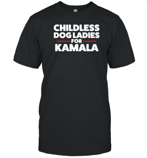 Childless Dog Guys For Kamala Post T-Shirt