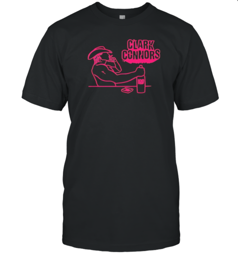 Clark Connors Cowboy Smoking Neon T-Shirt