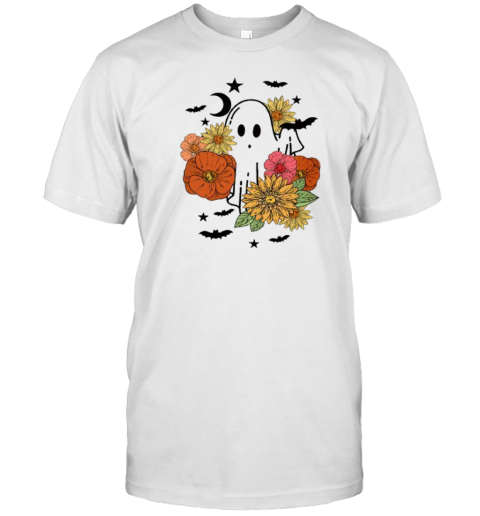 Japanese Style Halloween Ghost T-Shirt