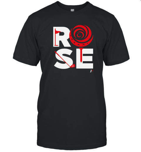 Justin Rose Font Stacked T-Shirt