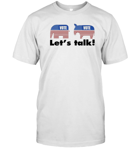 Original Tom Elstrom Let'S Talk 2024 T-Shirt