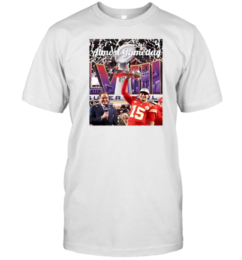 Patrick Mahomes Almost Gameday Trophy T-Shirt