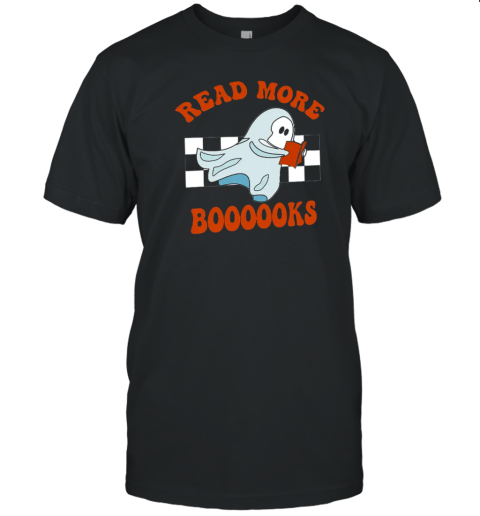 Read More Boooooks Bookish Ghost Teacher T-Shirt