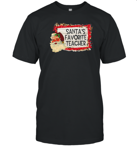 Santa's Favorite Teacher T-Shirt