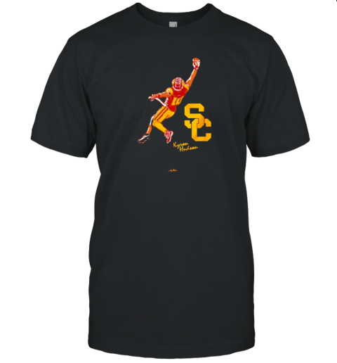 USC Trojans Kyron Hudson Catch T-Shirt