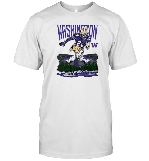 Washington Huskies Dawg Dash Immortal Player T-Shirt