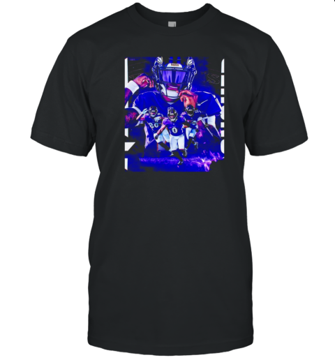 Baltimore Ravens Football Team NFL 2024 T- Classic Men's T-shirt