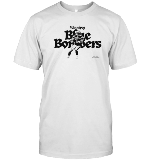 Celebrate Winnipeg Blue Bombers History With The Zach Collaros Est 1930 T-Shirt