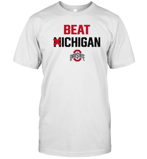 Coach Urban Meyer Wearing Beat Michigan Ohio State T-Shirt