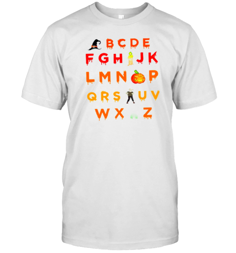 Halloween Alphabet T- Classic Men's T-shirt