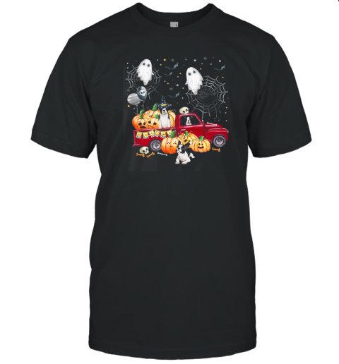 Halloween Pumpkin Car T- Classic Men's T-shirt