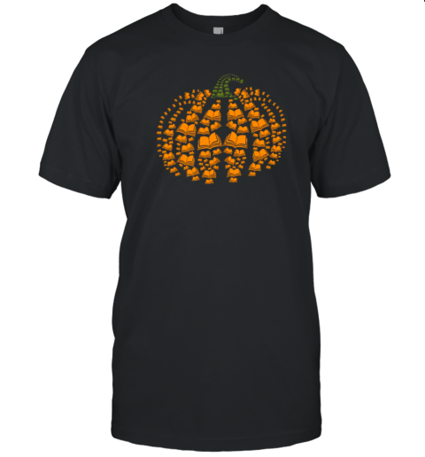 Halloween Pumpkins And Books Teacher T- Classic Men's T-shirt