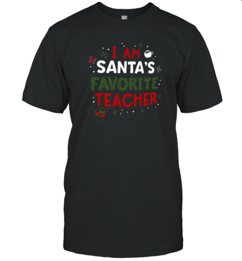 I Am Santa's Favorite Teacher T- Classic Men's T-shirt