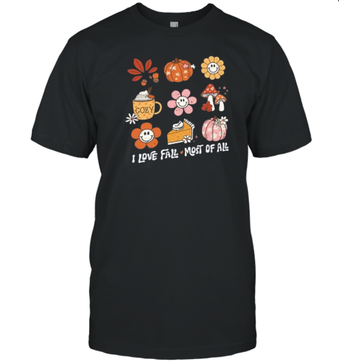 I Love Fall Most Of All Teacher T- Classic Men's T-shirt