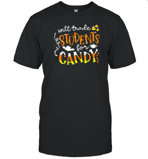 I Will Trade Students For Candy Candy Corn Teacher T- Classic Men's T-shirt