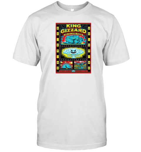 King Gizzard And The Lizard Wizard Sep 5 2024 The Factory In St. Louis MO Poster T-Shirt