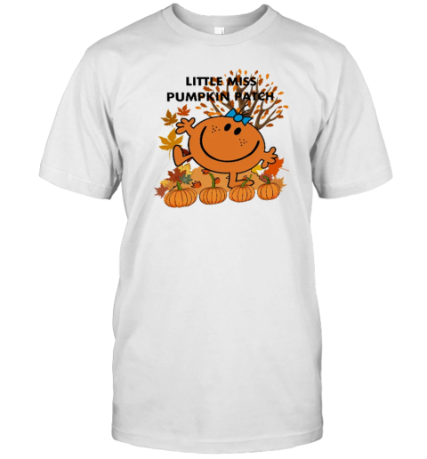 Little Miss Go To A Pumpkin Patch T- Classic Men's T-shirt