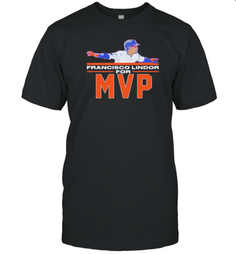 New York Mets Francisco Lindor for 2024 NL MVP T- Classic Men's T-shirt