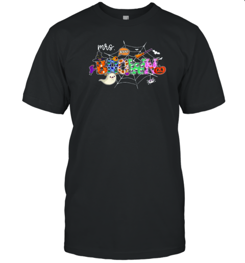 Personalized Name Halloween Crew Teacher T- Classic Men's T-shirt