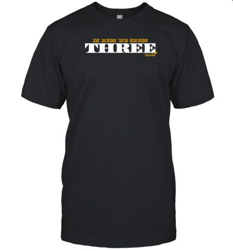 Pittsburgh Steelers in russ we trust three QB1 T- Classic Men's T-shirt