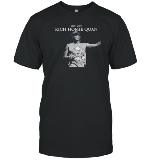 Rich Homie Quan dead at 34 years old T- Classic Men's T-shirt