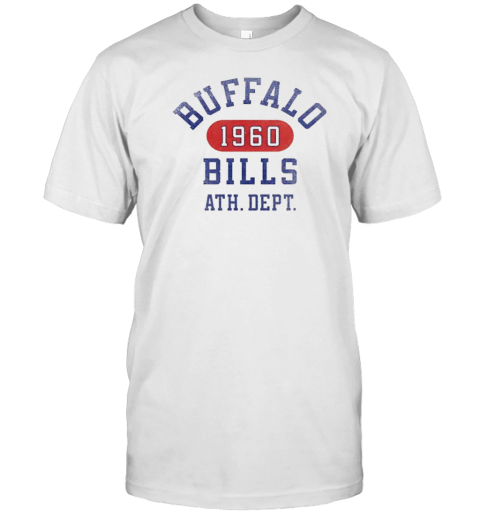 Vintage 1960 Buffalo Bills Athletic Club T-Shirt