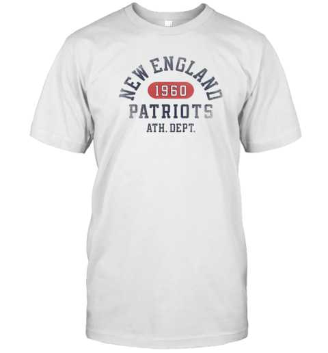 Vintage 1960 New England Patriots Athletic Club T- Classic Men's T-shirt