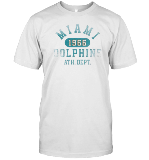 Vintage 1966 Miami Dolphins Athletic Club T- Classic Men's T-shirt