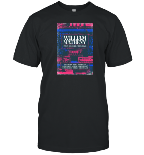 William Matheny Sep 5 2024 Eastside Bowl In Nashville TN Poster T-Shirt