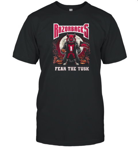 Arkansas Razorbacks Fear The Tusk Woo Pig Sooie T-Shirt