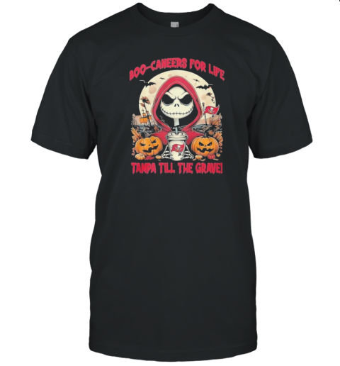 Tampa Bay Buccaneers Boo Caneers For Life Tampa Till The Grave T-Shirt