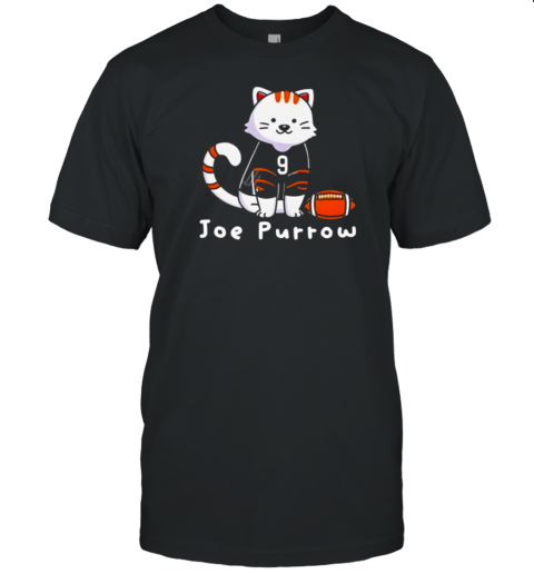 Cincinnati Bengals Cat Joe Burrow Player T-Shirt